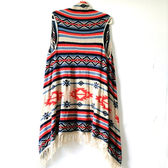 Copper Key Multicolor Patterned Cardigan - Picture 4 of 6